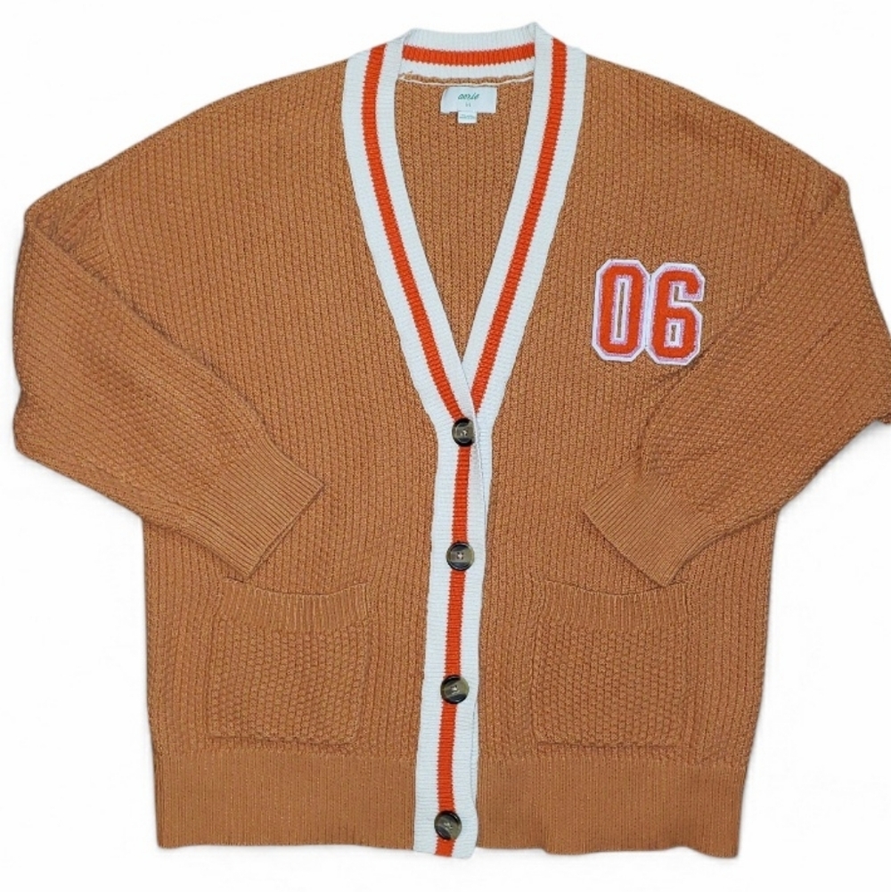 Aerie Varsity Oversized Cardigan - Picture 4 of 7